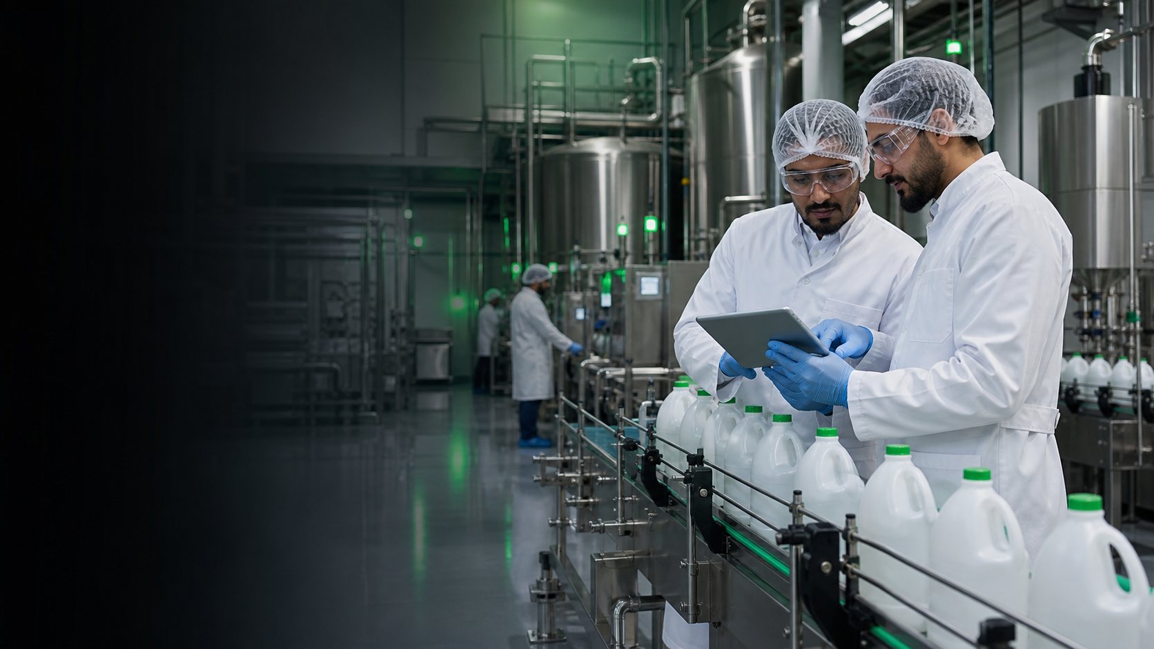 Representative cleaning-products manufacturing environment
